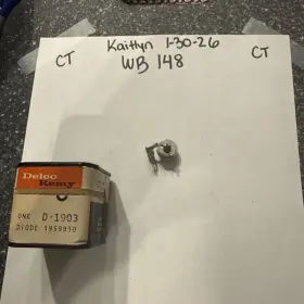 1959830 Gm New Nos Delco Remy D-1903 Alternator Diode Qty 1