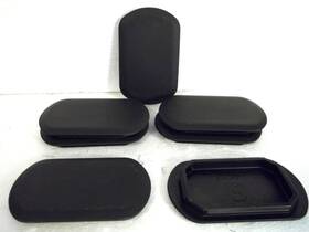Gm 23438217 7 -genuine Truck Bedliner Tie-down Opening Hole Covers # Oval Style