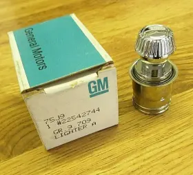 25542744 Gm Nos Lighter Knob And Element Many 1985-1993 Buick Oldsmobile Toronado Century More