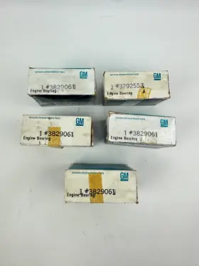 3792553 Gm 3829061 X 4 And 1 Crankshaft Main Bearing