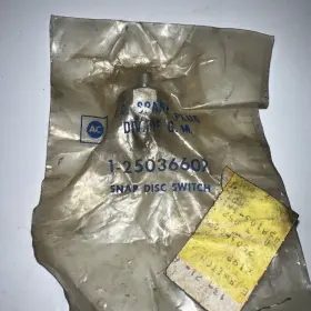 25036607 Gm Delco Camaro Monte Malibu El Camino Firebird Nos 1977-81 Chevy Buick Olds Pontiac A/c Thermo Ambient Temp Switch