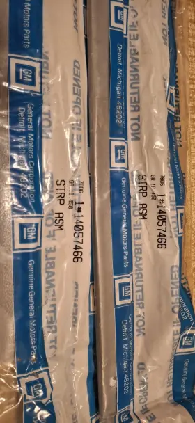 14057466 Gm Genuine Nos 1981-83 Chevy/gmc Truck/blazer Door Pull Strap Inch Slate Qty. 2