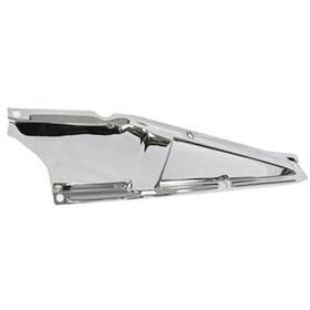 Golden Star Cs07-60lc Upper Tie Bar Baffle 1960-1966 C10 Chrome Finish Left/driv