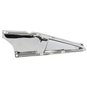 Cs07-60lc Golden Star Upper Tie Bar Baffle 1960-1966 C10 Chrome Finish Left/driv