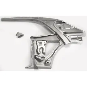 Qp01-672l Golden Star Inner C-pillar Sail Panel Assembly 1967-1969 Camaro Left/d