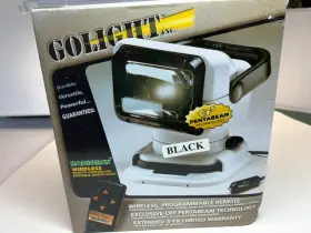 G133-847k Golight Inc. Radioray Cr5 Pentabeam Wireless Remote Search Light Black New
