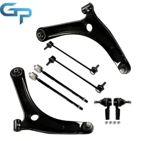 Gre118000 Greatparts 8pcs For Mitsubishi Outlander Front Control Arm Ball Joint Tie Rod Sway Bar Kit
