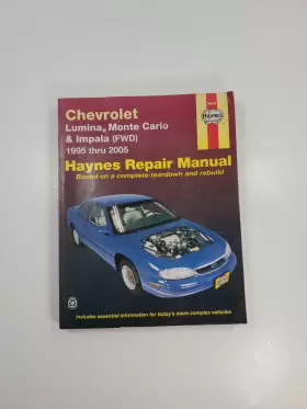 Haynes 038345240485 Repair Manual Chevrolet Lumina Monte Carlo Impala 1995-2005
