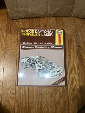30030 Haynes Publications 1140 1984-1989 Repair Manual Dodge Daytona And Chrysler Laser
