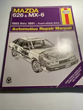 61041 Haynes Publications Automotive Repair Manual For 1983-1991 Mazda 626 And Mx-6 Tt