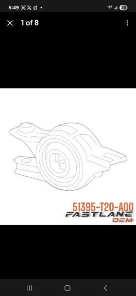 51395-t20-a00 Honda 2022-2024 Civic Interior Assembly New Oem