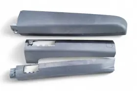 75210-scv-a01 Honda 2005-2011 Element Roof Panel Molding Right/passenger Set Of 3 Black 75210