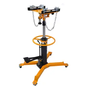 Et-car-fix004-0.5t-yellow6 Httmt 1100 Lbs Hydraulic Transmission Jack 0.5 Ton 2 Stage For Car Lift Professional