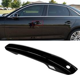 Huanyi 8wd837875c For Audi A4 A5 2017-2025 Black Front Left Driver Side Exterior Door Handle Cover