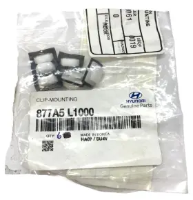 877a5-l1000 Hyundai Mounting Clip 877a5 L1000 Lot Of 6 Nos