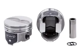Ic9953.030 Icon Forged Pistons Ic9953 030 Bbm Fhr Piston Set 4 350 Bore 5 6cc