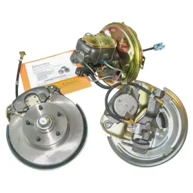 Dbk6720 Inline Tube 1967 Chevrolet Chevelle Single Piston Factory Power Disc Brake Conversion Kit