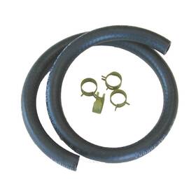 Inline Tube Fhs301 3/8 Inch .375 Gm Oldsmobile Fuel Gasoline Hose Set Factory Correct Green Pinch Clips