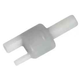 Inl11406 Inline Tube Fuel Tank Vent Filter White Plastic 1969-71 Chevelle Lemans Skylark Cutlass 1pc