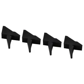 Inl11917 Inline Tube Fender To Hood Rubber Bumpers Guides Insulators 1968-72 Pontiac Lemans 4pc