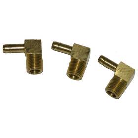 Inline Tube Inl12064 Engine Intake Brass Vacuum Fitting 90 Deg Elbow 1964-72 Oldsmobile Cutlass 3pc