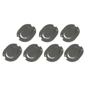 Inl12637 Inline Tube Floor Trunk Pan Drain Plug Cover 1964-66 Chevrolet Buick Pontiac Oldsmobile