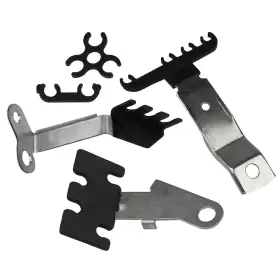 Inl14544 Inline Tube Spark Plug Wire Looms Holders Brackets V8 1967 Pontiac Lemans Gto Tempest 5pc