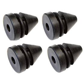 Inline Tube Inl14745 Convertible Top Hydraulic Fluid Motor Mounting Rubber Insulator Grommet Feet 4pc