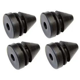 Inl14745 Inline Tube Convertible Top Hydraulic Fluid Motor Mounting Rubber Insulator Grommet Feet 4pc
