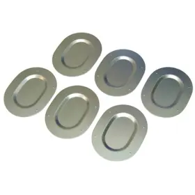 Inl14820 Inline Tube Metal Floor And Trunk Interior Drain Plugs 1964-77 Gm A-body 6pc
