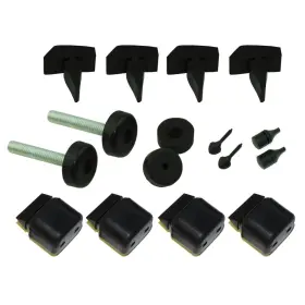 Inl15324 Inline Tube Rubber Bumper Kit Hood Fender Truck Fuel Door 1966-67 Cutlass Lemans Skylark