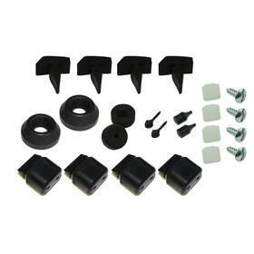 Inline Tube Inl15326 Rubber Bumper Stopper Kit Door Trunk Fuel Fender 1966-67 Chevelle Skylark 24pc