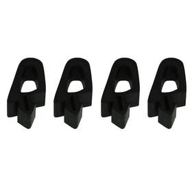 Inline Tube Inl15331 Hood Alignment To Fender Bumper Stops Stopper 1964 Chevrolet Chevelle Impala 4pc