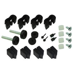 Inline Tube Inl15341 Rubber Bumper Stop Kit Hood Fender Trunk 1965 Chevelle 1965-66 Impala 24pc