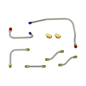 Inl30126 Inline Tube Pump To Carburetor Engine Lines 440 6 Pack With Tees 1969-71 Charger Coronet Oe