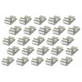 Inl30319 Inline Tube 1/2 Brake Fuel Set .50 Wrap Around Line Clamp Clip 25 Pack Galvanized