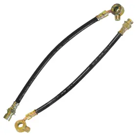 Inl30407 Inline Tube Rubber Brake Hose Line Flex Right And Left Front Disc 1971-72 Gmc Chevrolet C10