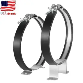 82013 Ir-autoparts 7 Inch Nitrous Bottle Bracket Holder For 10-15 Lb