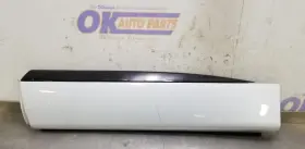 130-10091cl Jaguar 17 2017 F-pace Oem Left Driver Rear Door Moulding White Black Trim