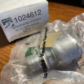1024612 Jake Brake New Solenoid Detroit Diesel 12vdc Jacobs Vehicle Systems