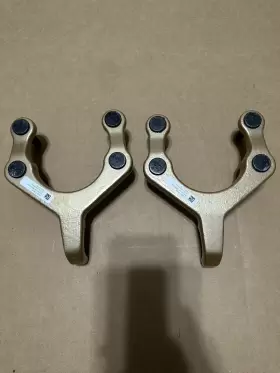 68525182aa Jeep 2018-24 Wrangler Gladiator Jl Jt Front Tow Hooks Bronze Oem Used