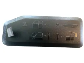 6ly04tx7ad Jeep 2020-2023 Gladiator Rear Top Fastener Bolt Bin Storage Compartment Oem