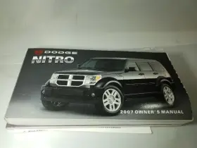 694.ch9307 Jeep/plymouth Truck Nitro 2007 Owners Manual