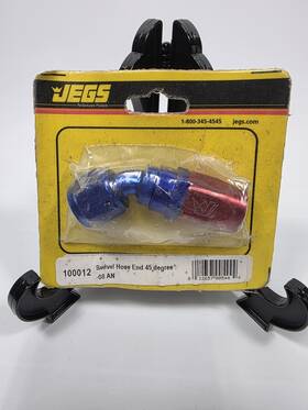 Jegs 100012 100011 Swivel Hose End 45 Degree-08 An