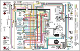 19178 Jegs Wiring Diagram For 1958 Chevy Truck 11 Inch X 17 Laminated