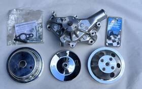 Jegs 51066 Premium Aluminum Water Pump And Pulley Wheels