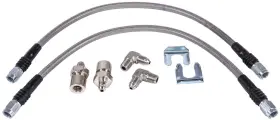 630470 Jegs Dot Brake Hose Kit Gm Aftermarket Calipers Includes 2 90 De