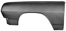Jegs 78921 Front Fender 1965 Chevy Chevelle Left/driver Side Stamped Steel Black