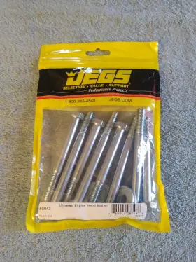 80043 Jegs Performance Products Universal Engine Stand Bolt Kit Made In Usa Nip