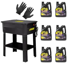 81525k2 Jegs Parts Washer Kit 20-gallon Tank Includes 6 One Gallon